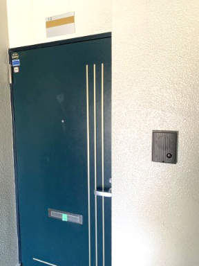 アンタント相原12号室 玄関