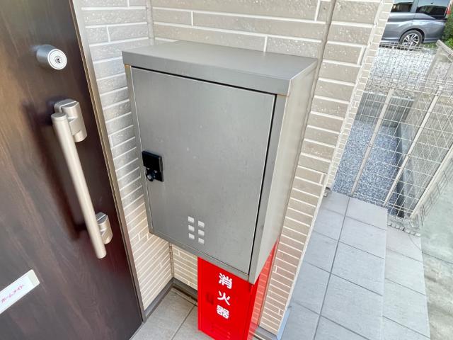 厚木市下川入新築アパート205号室 宅配ボックス（イメージ）