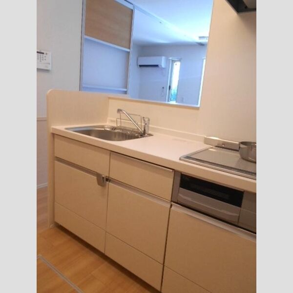 リクライン102号室 IHキッチン