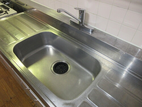 テレパレス船橋三咲Ａ棟4階 シンク　※2025年10月撮影