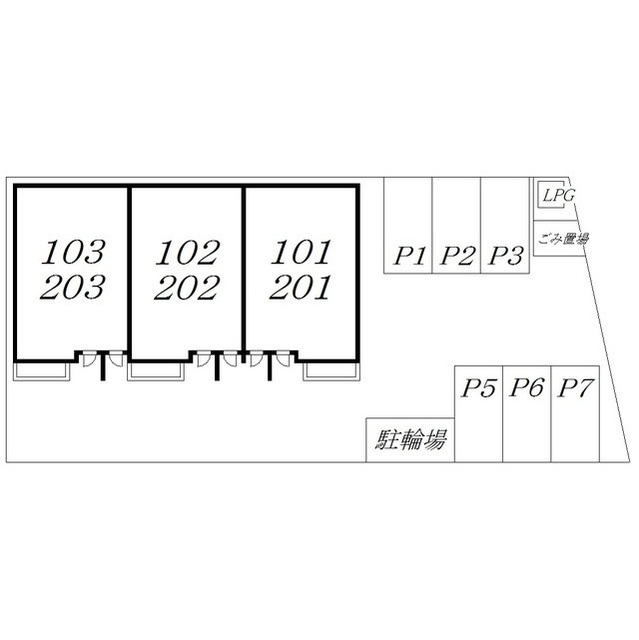 クレール 膝折 外観