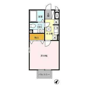 スクエア101号室 間取