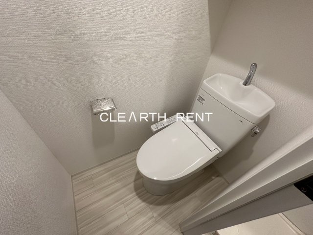 ＧＲＡＮ ＰＡＳＥＯ三宿3階 清潔感のあるトイレ