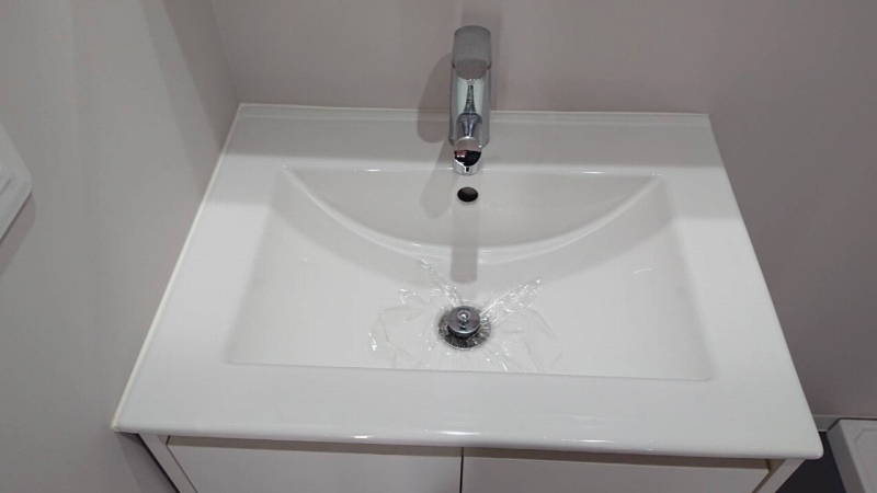 シェリエ幕張 洗面