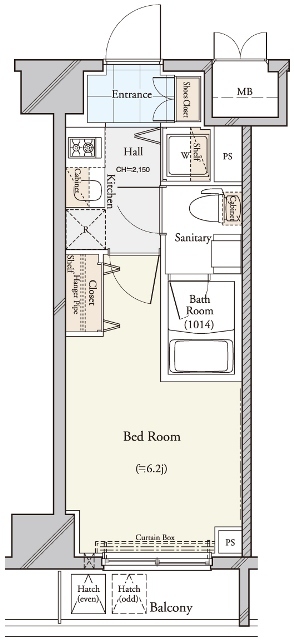 コンシェリア大塚駅前3階 間取