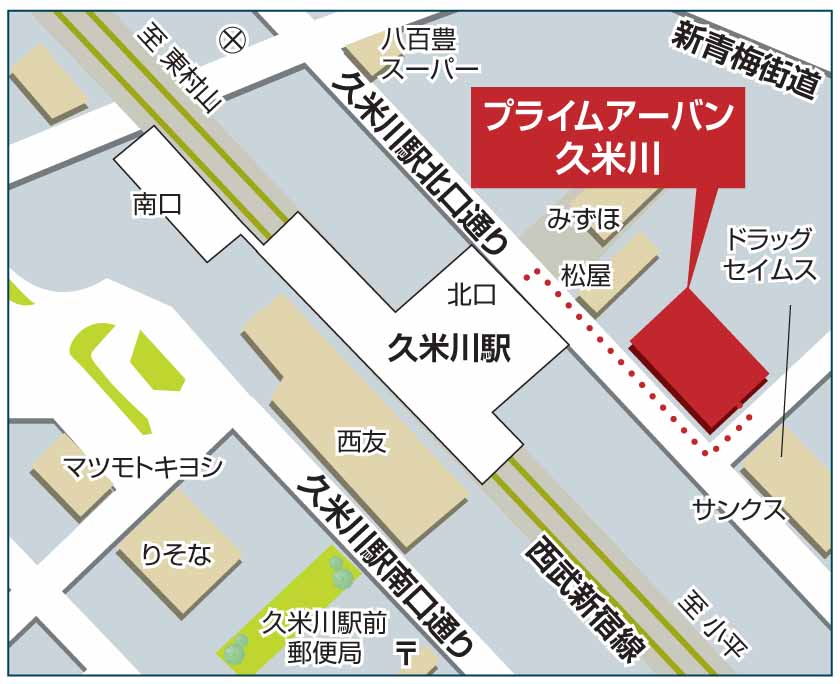 プライムアーバン久米川1105号室 null