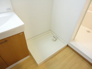 クレスト205号室 脱衣所