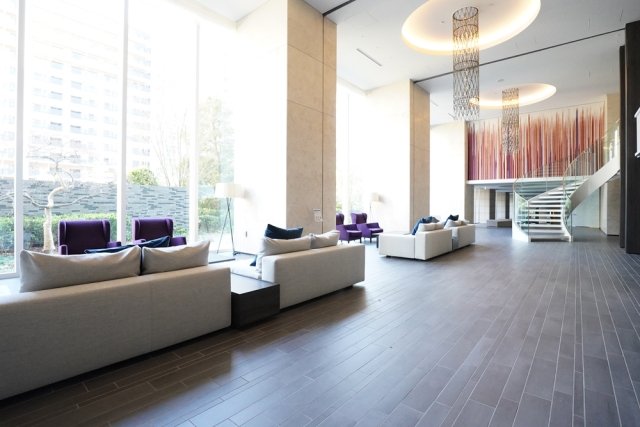 ＨＡＲＵＭＩ　ＦＬＡＧ　ＰＡＲＫ　ＶＩＬＬＡＧＥ　Ｂ棟16階 ロビー