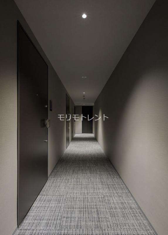 イプセ代々木上原Hills1階 内廊下