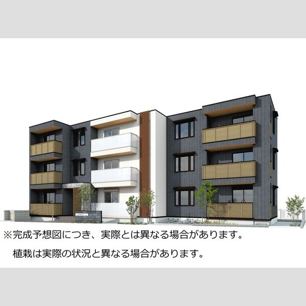 D-Sereno新倉　Ⅰ103号室 ※完成予想図につき、実物とは多少異なる場合があります。