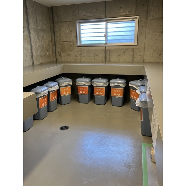 パークハウス駒込六義園 ごみ置き場　2025年9月撮影