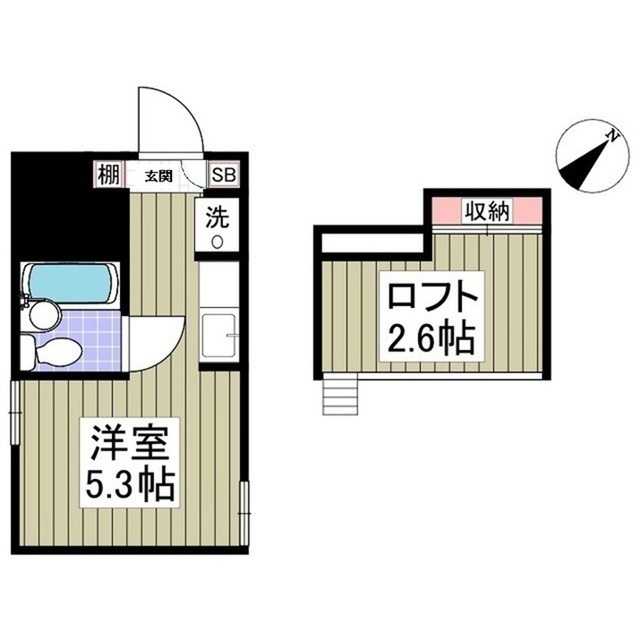 my plan H203号室 間取