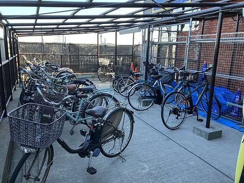 ライオンズマンション戸塚第５2階 駐輪場