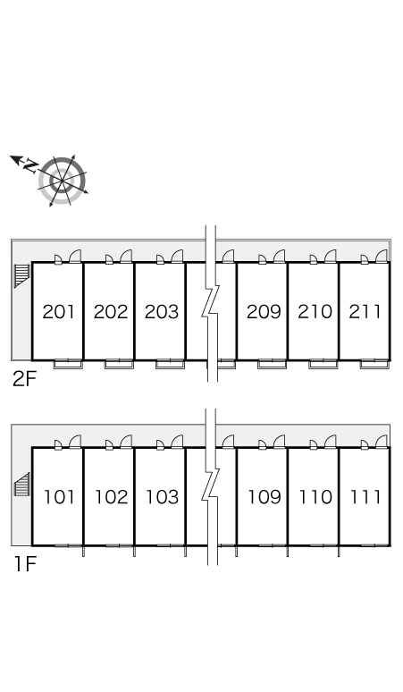 レオパレスイターナル208号室 部屋その他