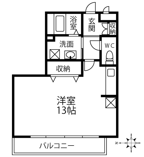 セジュール井草Ⅰ1階 間取