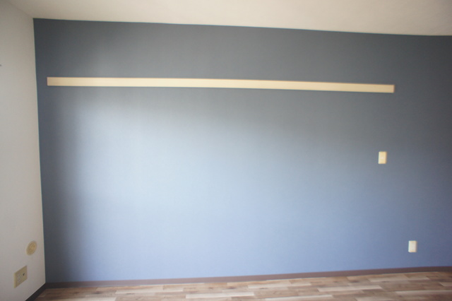 クレール和光 リビングにアクセントクロス