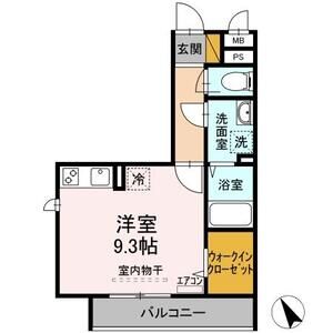 デュナミス305号室 間取