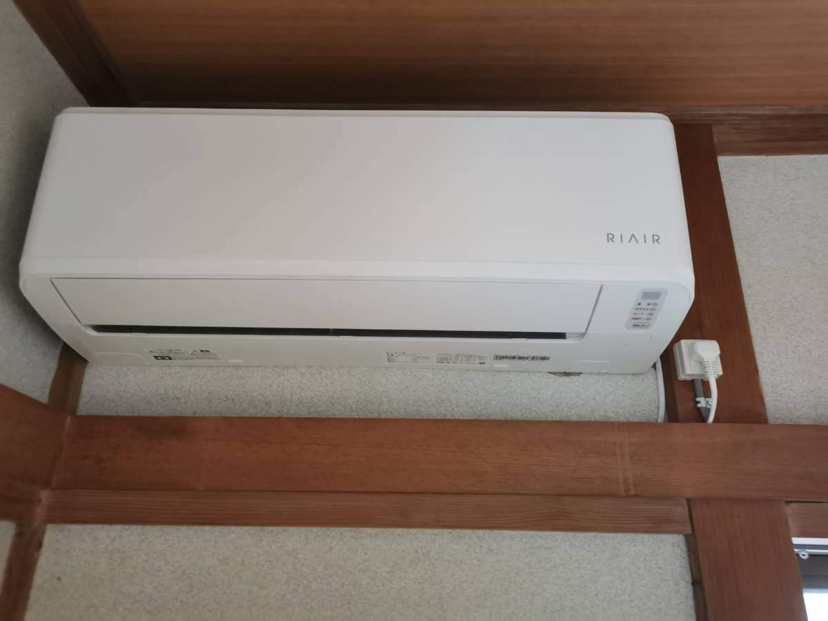 若葉区大草町　せつきハウス エアコン2台（2024年8月設置）