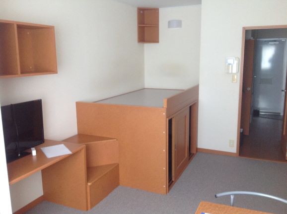 レオパレスサカワ204号室 寝室