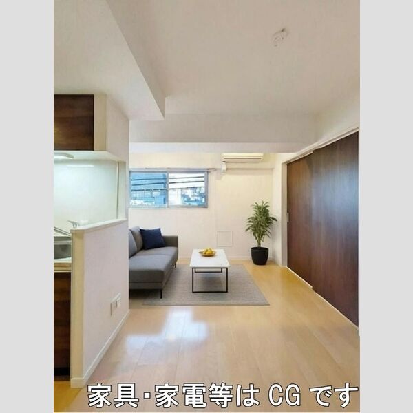 ラフレ東川口 LDK　※家具・家電等はCGです