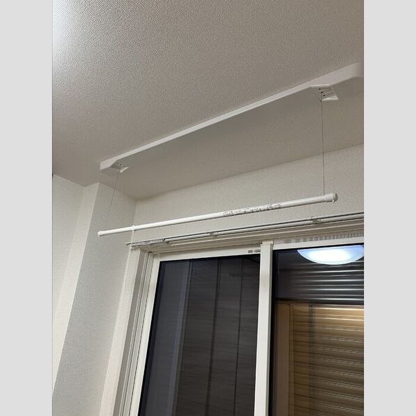 セレスティア皿沼101号室 室内物干し