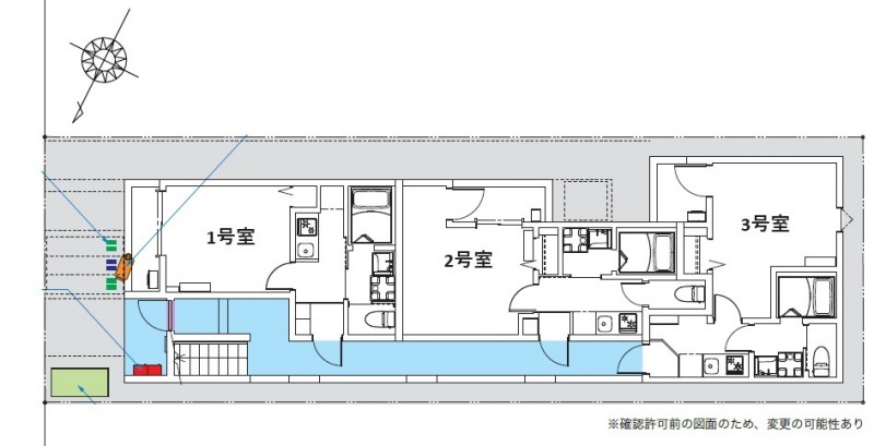 ノースヴィレッジ北習志野1階 部屋その他