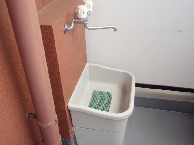 スピッツ301号室 ベランダシンク