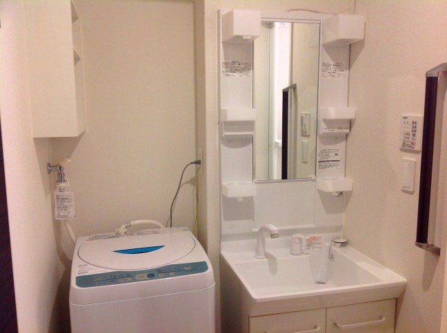 クレイノシエル　ブルー 独立洗面台