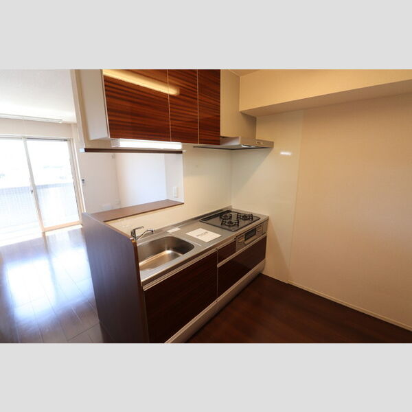 ソフィアさつき305号室 キッチン　3口コンログリル付