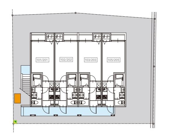 プリムローズ松戸2階 同建物別部屋の参考画像