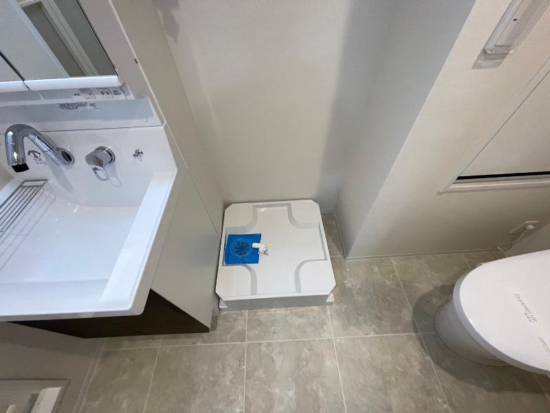 CREAL新富町 室内洗濯機置場