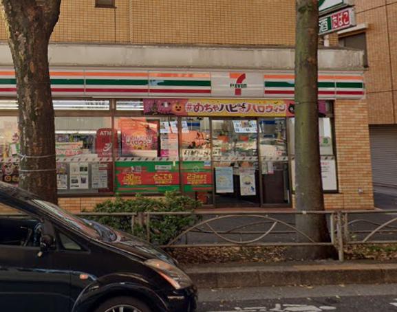 下高井戸戸建て 【コンビニエンスストア】セブンイレブン 世田谷松原店まで159ｍ