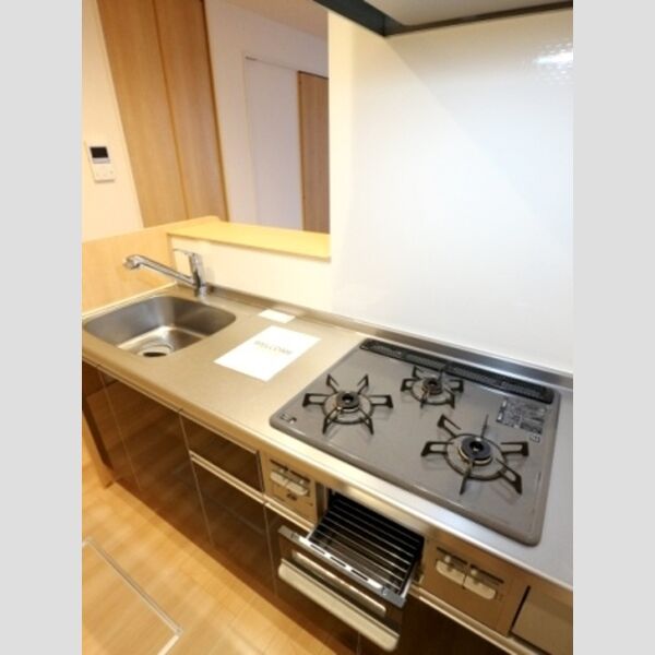 VILLETTA ガスコンロ3口グリル付