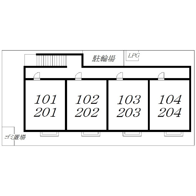 アムールW 外観