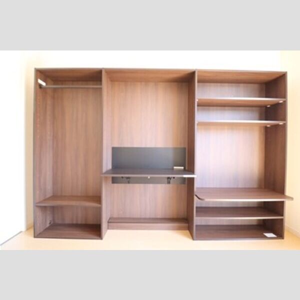 クロスクローバーⅢ107号室 壁面収納