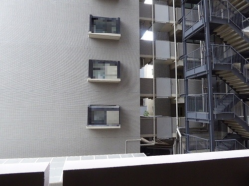 ライオンズステーションプラザ西船橋2階 バルコニーからの眺望　※前回募集時／2024年04月の写真