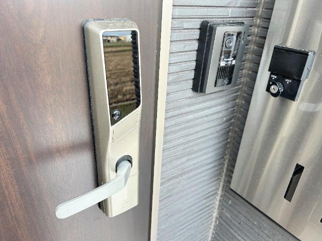 （仮称）千葉市中央区大森町新築アパート205号室 電子錠（イメージ）