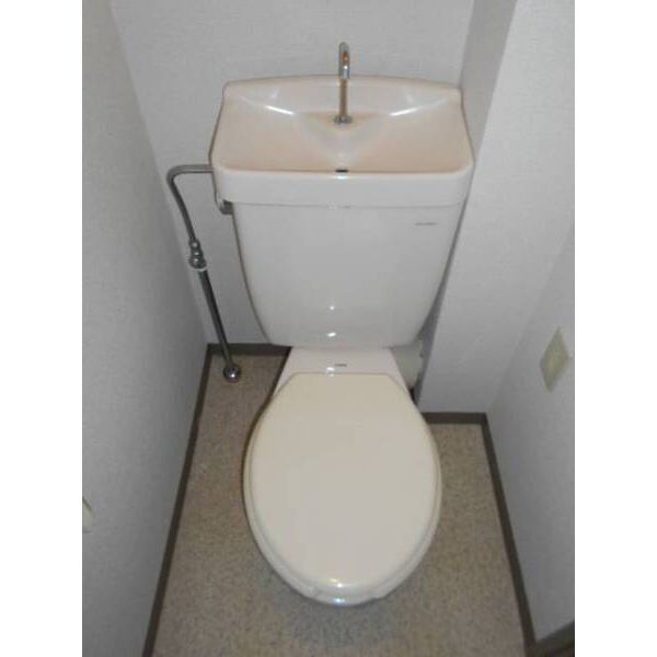 グレープ・パル0203号室 トイレ