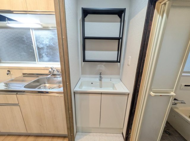 桜ヶ丘リノベ戸建1号室 洗面