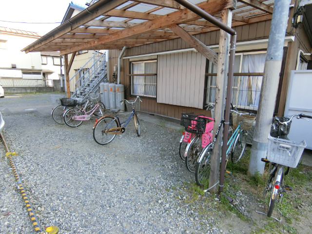 第2清孝荘1階 駐輪場