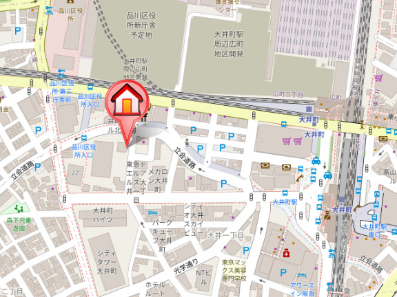 レジディア大井町Ⅱ9階 null