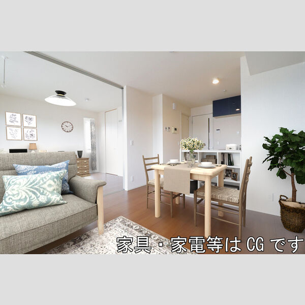 ヘリオス吉川美南　ゼウス105号室 LDK・洋室