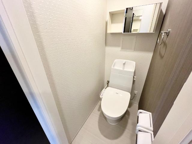 レヴメゾン神山四番館106号室 シャワー付トイレ（イメージ）