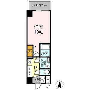 Glanpia501号室 間取