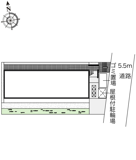 レオパレスグランディ朝日105号室 部屋その他