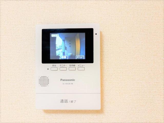 スカイハイ・ウィッシュ105号室 カメラ付インターホン