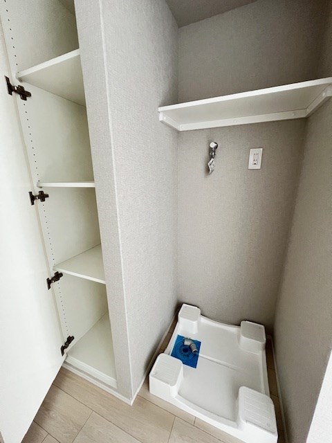 レジディアタワー目黒不動前7階 洗濯機置場