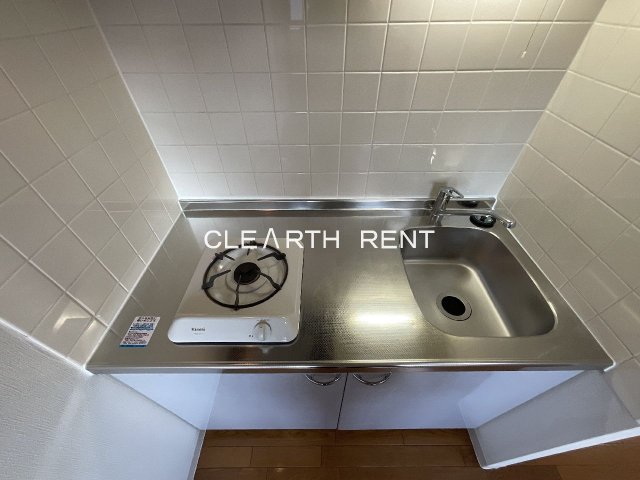 菱和パレス三田慶大前 ガスキッチン