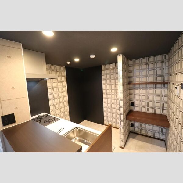 西臺　稀　上ノ臺(ニシダイマレウエノダイ)06号室 キッチン