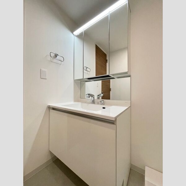 カスタリア旗の台0202号室 洗面所